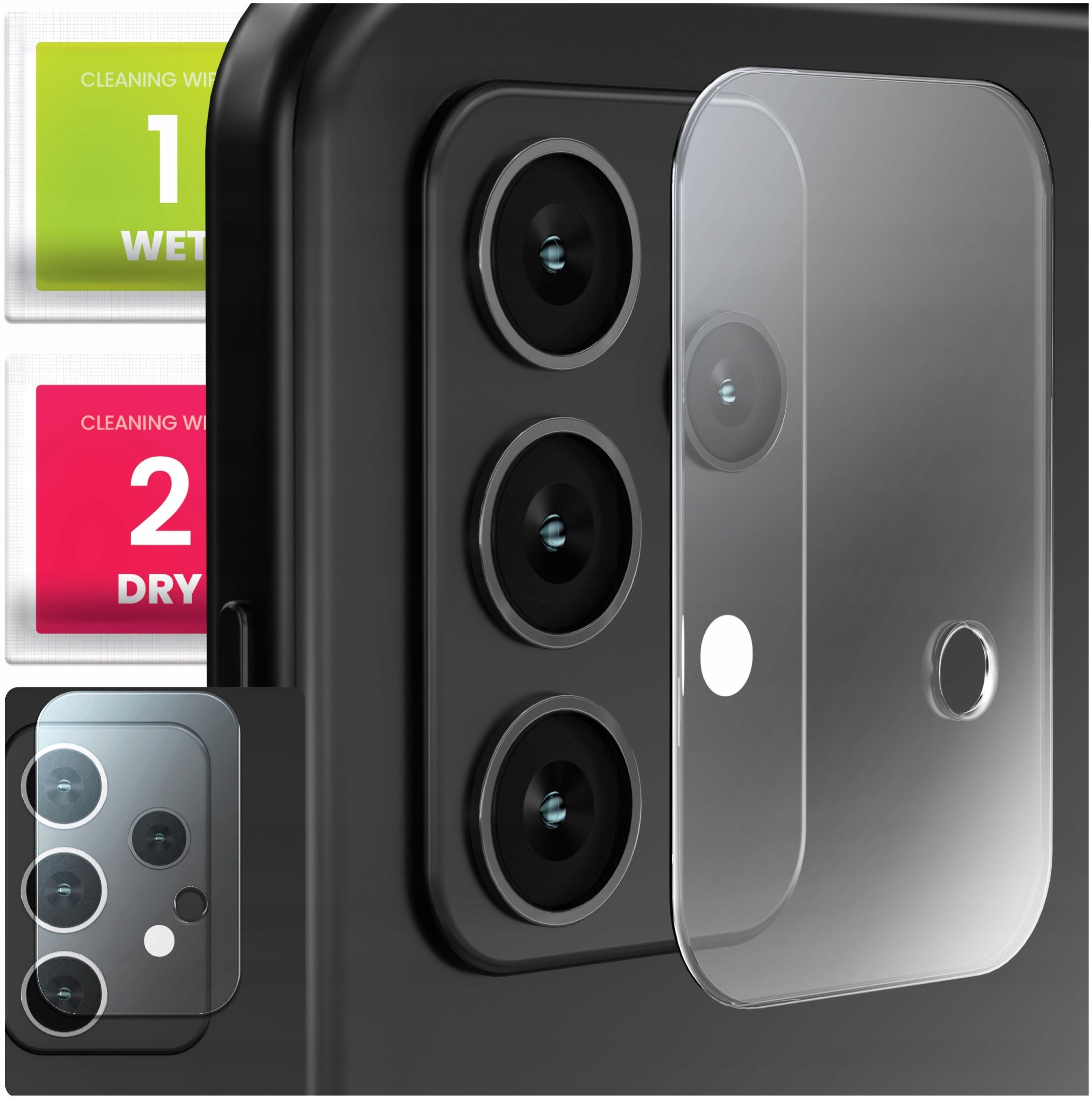 SZKŁO NA APARAT DO SAMSUNG GALAXY A52 / A52 5G / A52s / A52s 5G OCHRONNE 9H