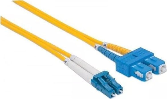 Intellinet Network Solutions Techly Patchcord światłowodowy OS2 9/125 SM SC-LC Duplex 1m