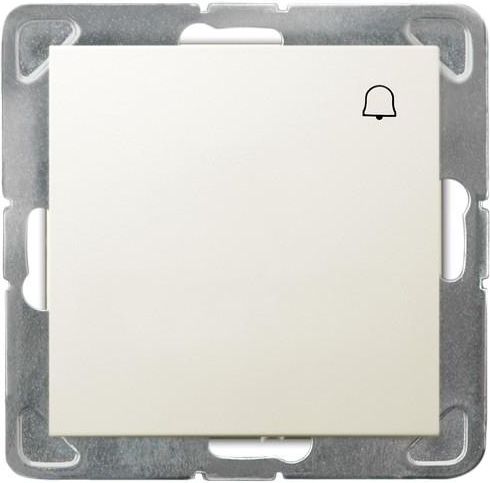 Ospel Przycisk dzwonek Impresja ecru (ŁP-6Y/m/27)