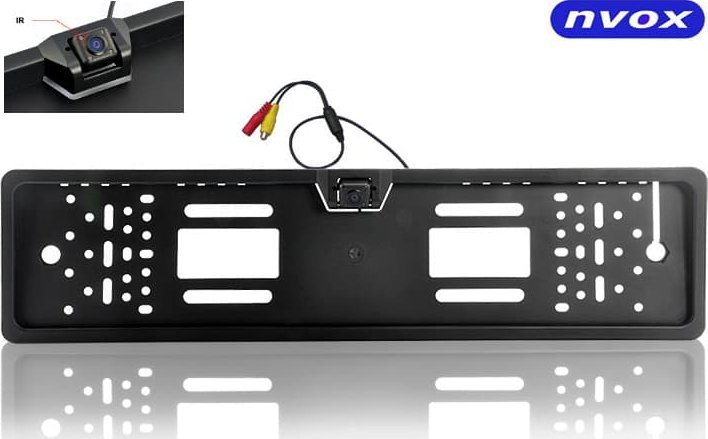 Nvox Samochodowa kamera wbudowana w ramkę rejestracyjną z diodami IR... (NVOX RC5062D)