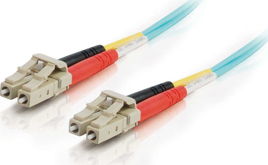 C2G C2G LC-LC 10Gb 50/125 OM3 Duplex Multimode PVC Fiber Optic Cable (LSZH) - Netzwerkkabel - LC Multi-Mode (M) zu LC Multi-Mode (M) - 1 m - Glasfaser