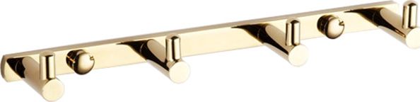 Mexen Uchwyt 4-hakowy złoty