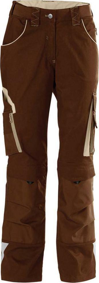 FORTIS spodnie robocze damskie 24, brazowy/bezowy, rozm.36