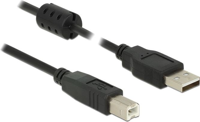 Kabel USB Delock USB-A - 1.5 m Czarny (84896)