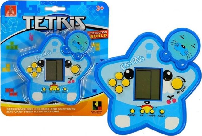 Lean Sport Gra Elektroniczna Tetris Gwiazdka Niebieska