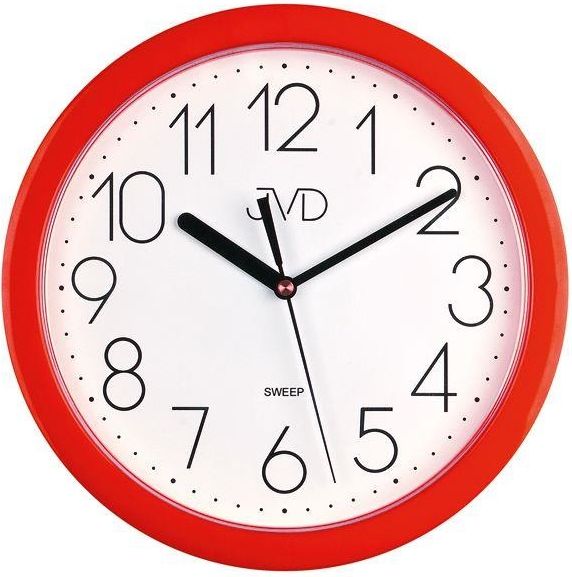 JVD Zegar ścienny JVD HP612.2 Cichy mechanizm