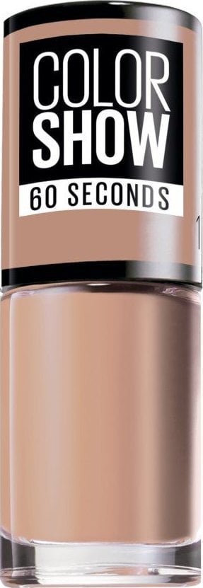 Maybelline Maybelline, Color Show 60 Seconds, Nail Polish, Nr. 1, Go Bare, 7 ml For Women