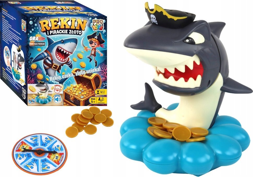 PRO-eximp Gra Rekin i pirackie złoto PROKids 08094