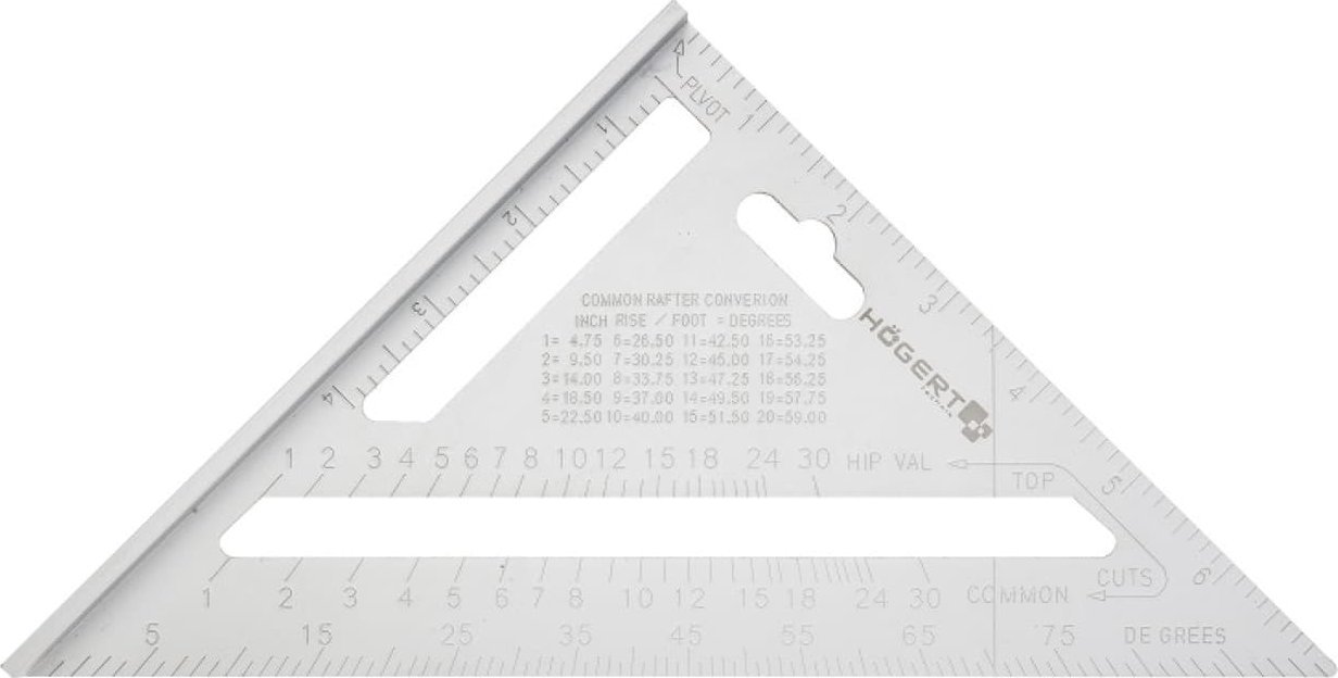 Högert Technik Kątownik ciesielski 185 mm HT4M216