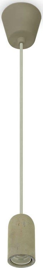 Lampa wisząca V-TAC Pakabinamas LED lemputės E27 laikiklis, betoninis, pilkas