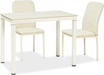 Signal STÓŁ GALANT KREM/KREM STELAŻ 100*60