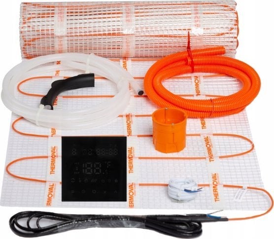 Thermoval Zestaw pod płytki TV TO 170/ 2,0 TVT 45 Czarny WIFI (DWZ)