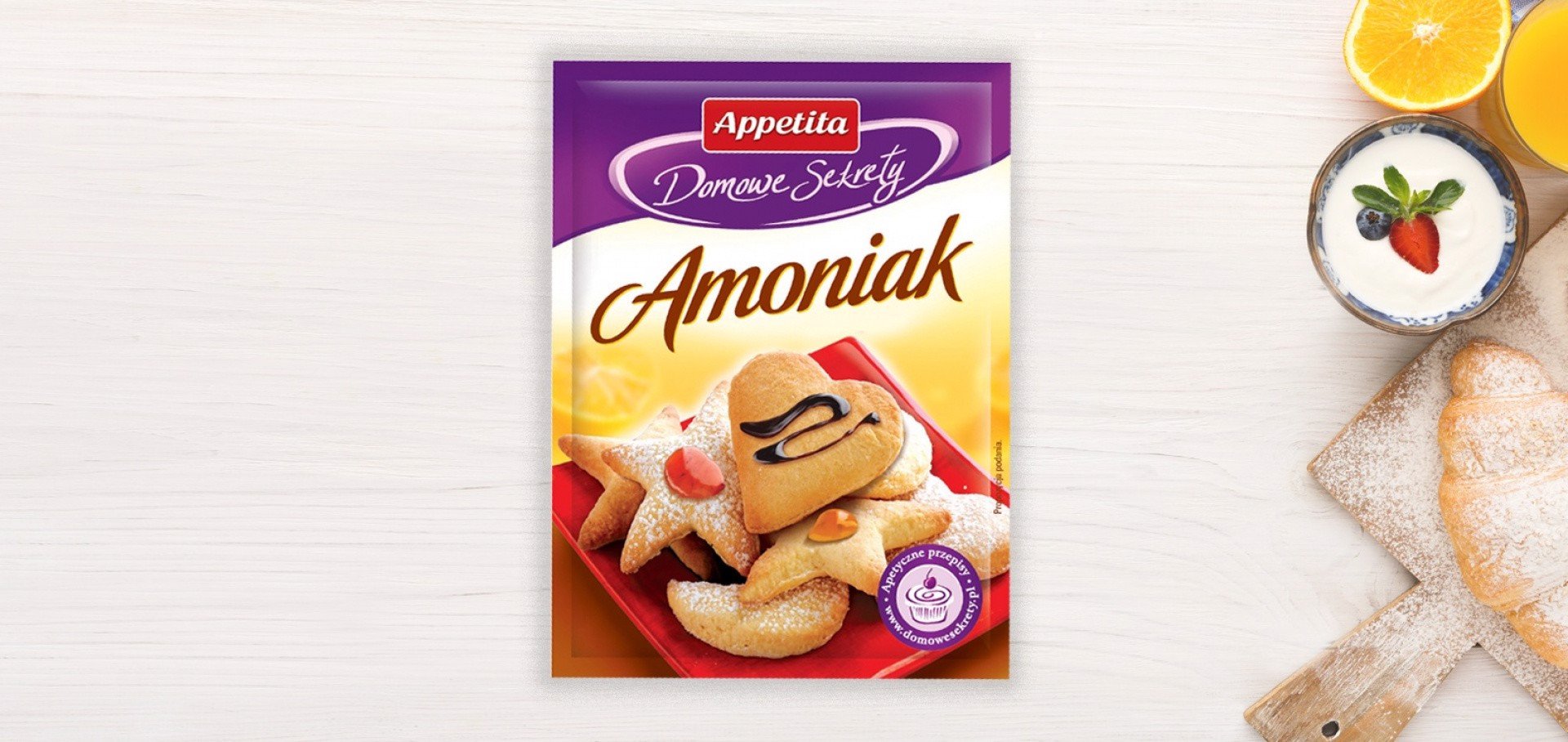 Appetita Domowe Sekrety Amoniak 30 g x 10 sztuk