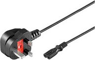 Kabel zasilający MicroConnect UK - C7, 1.8m (PE090718)