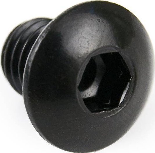 Śruba aluminiowa CP-043 zaślepka do piwotów M10xP1.25x9mm, czarna