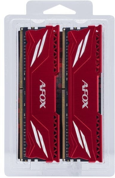 AFOX GAMING DDR4 2X8GB 3200MHZ CL16 XMP2 RED AFLD416PH1CAD