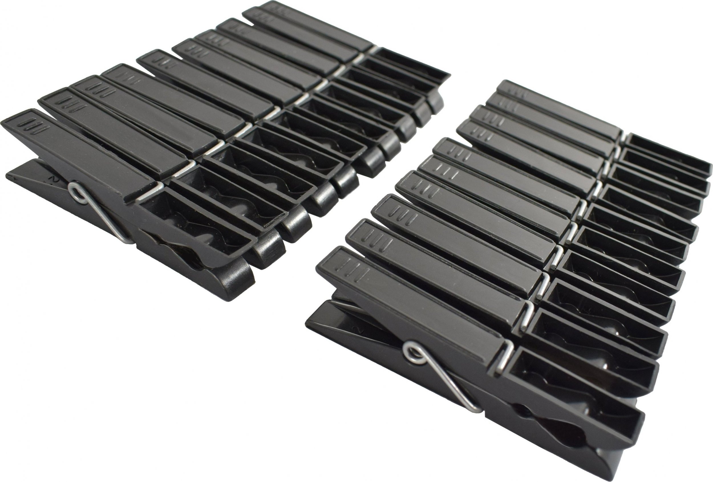 Sepio Standardowe klamerki do bielizny czarne