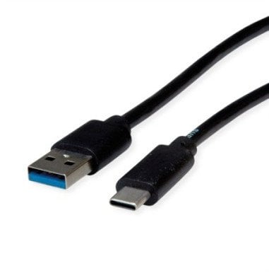 Kabel USB XXX_Assmann (Digitus) USB-A - USB-C 1 m Czarny (11.45.9011)