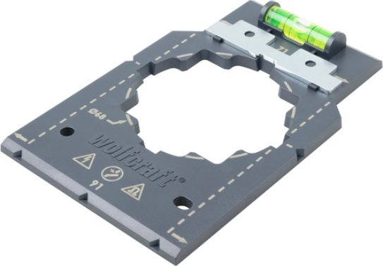 Wolfcraft Szablon do zaznaczania i pozycjonowania pod puszki 68mm (5975000)