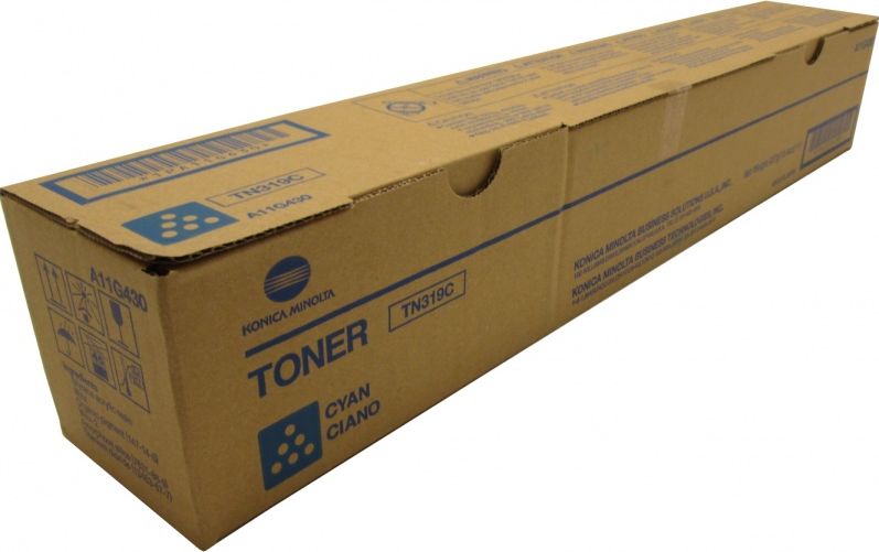 Toner Konica Minolta TN-319 Cyan Oryginał (A11G450)
