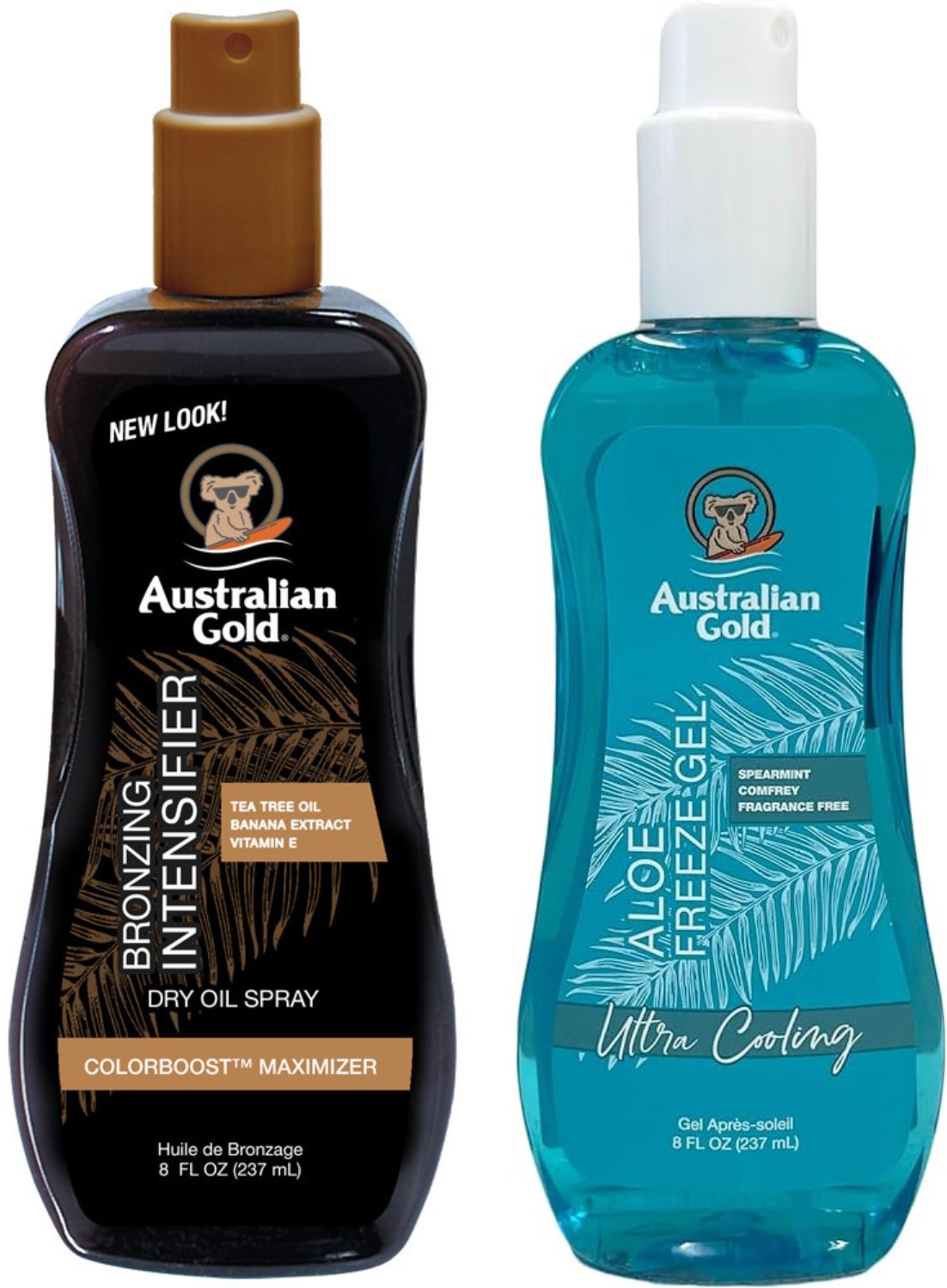 Australian Gold Intensifier Dry Oil Spray + Aloe Freeze Gel