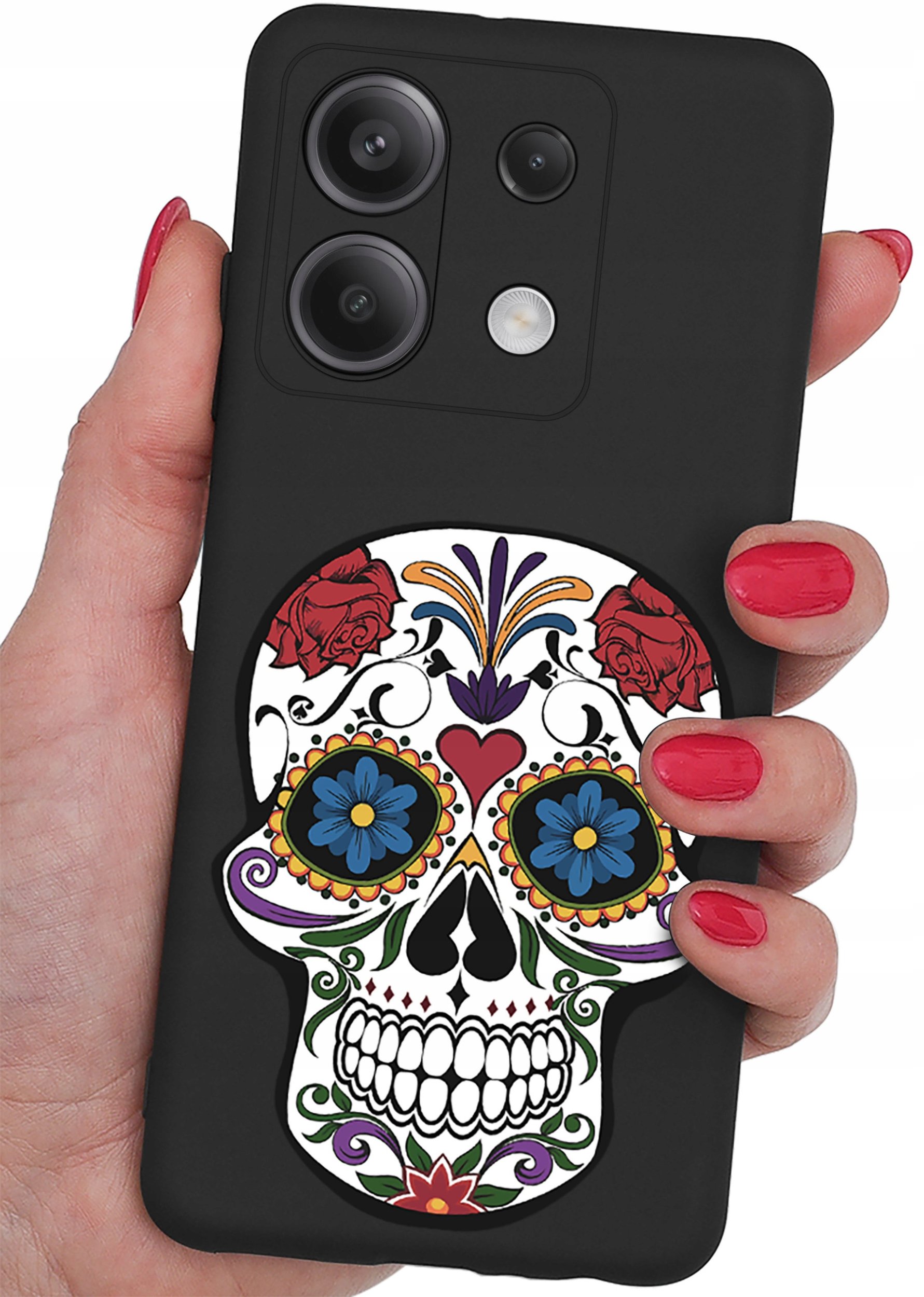 Etui do Xiaomi Redmi Note 13 Pro 5G CASE WZORY SOFT MATT PLECKI + SZKŁO 9H