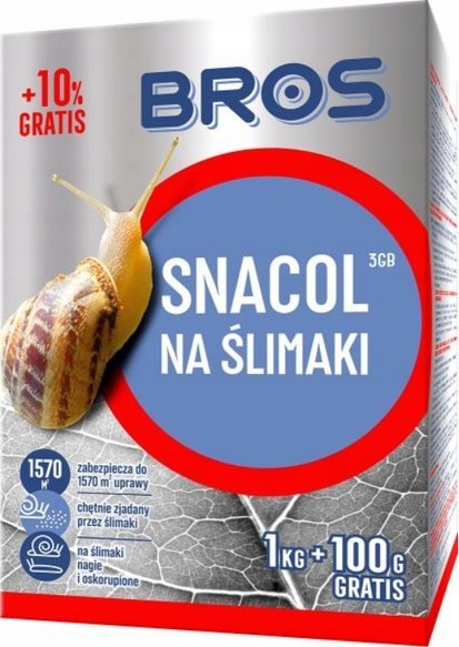 Bros Snacol 03GB 1kg na ślimaki Bros plus 100g gratis ________data p 07-2024
