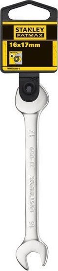Stanley KLUCZ PŁASKI ANTI-SLIP 16*17MM (1 SZT)