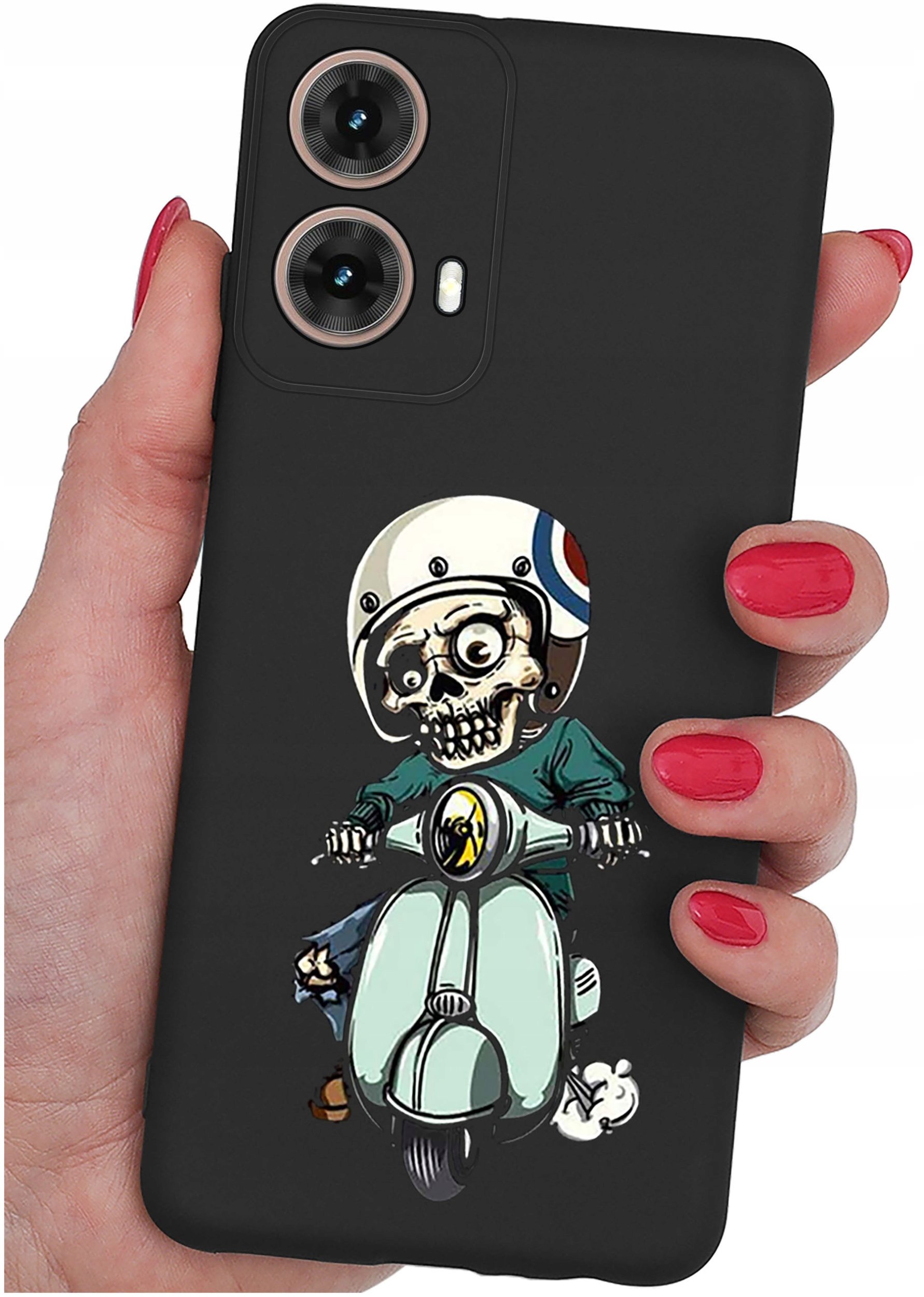 Etui do Motorola Moto G85 5G WZORY |SILIKONOWE MATT CASE