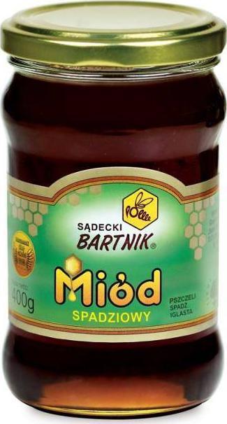 Bartnik Sądecki BARTNIK Miód spadziowy 0,4 kg.