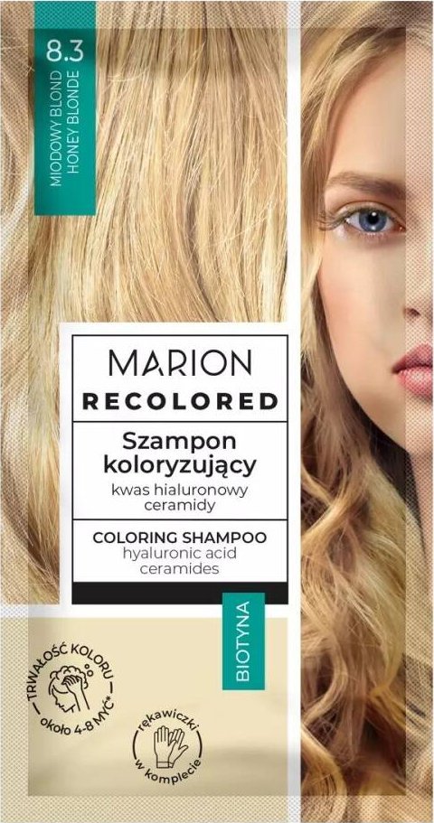 Marion Marion Recolored szampon koloryzujący 8.3 Miodowy Blond 35ml