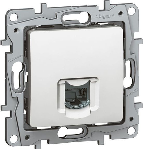Legrand NILOE Gniazdo telefoniczne RJ 11 białe (764569)