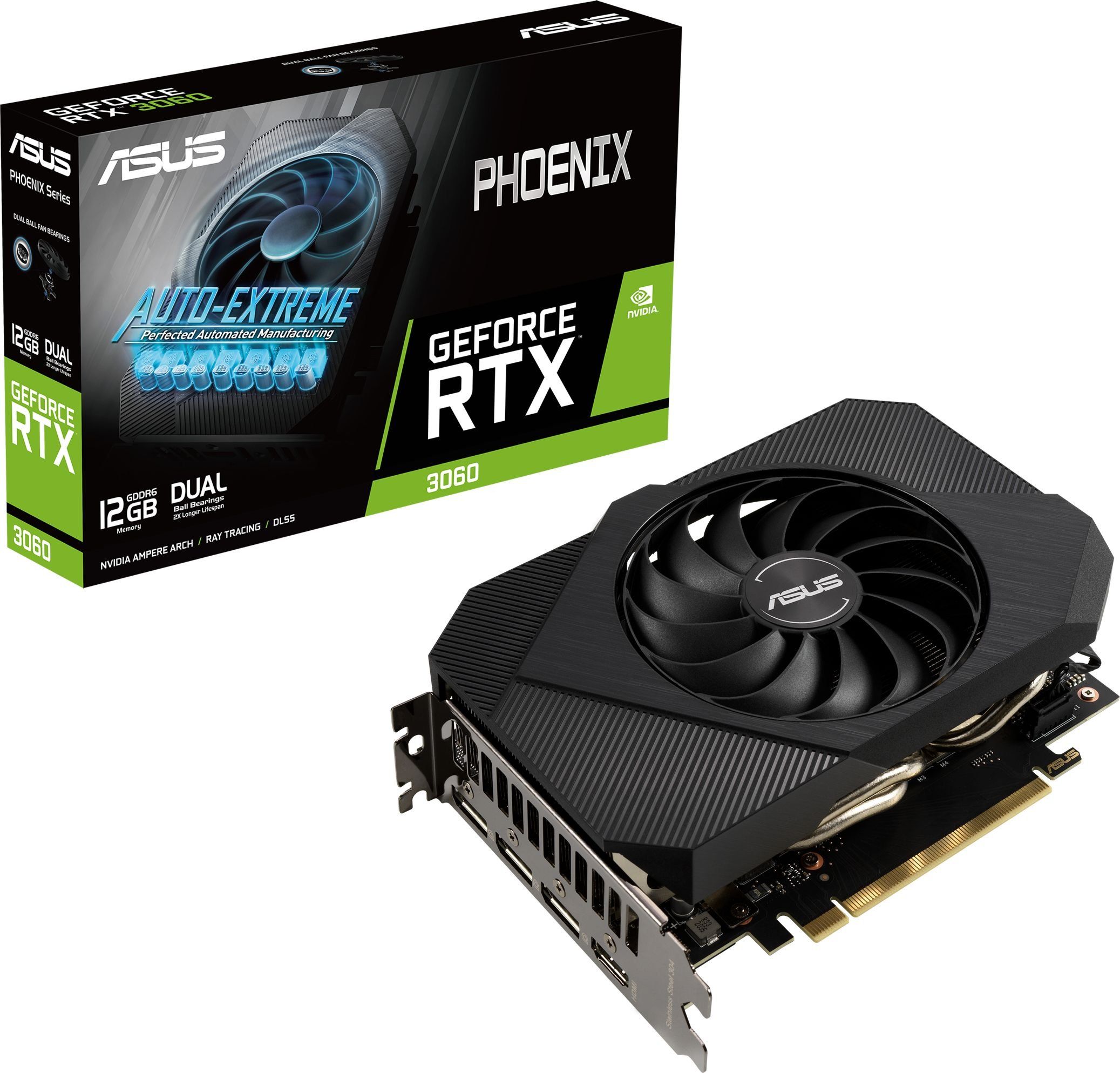 Karta graficzna Asus Phoenix GeForce RTX 3060 12GB GDDR6 (PH-RTX3060-12G-V2)
