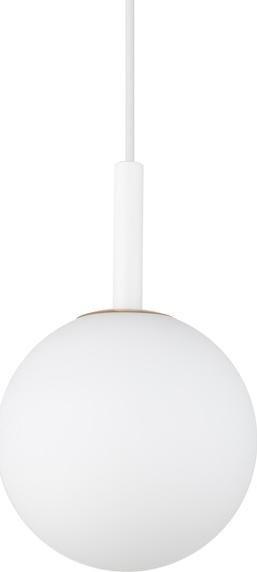 Lampa wisząca Sigma Lampa wisząca Gama biały zwis do salonu bańka nad stolik