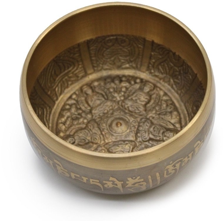 Mosiężna Misa Dźwiękowa - Five Buddha
