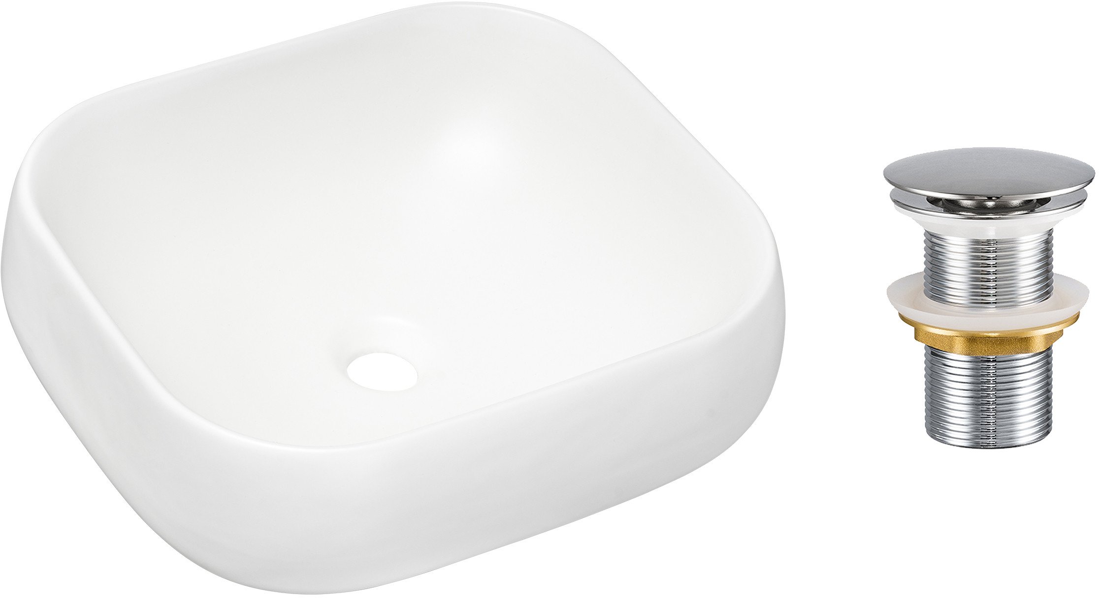 Zestaw Umywalkowy z Korkiem Click-Clack