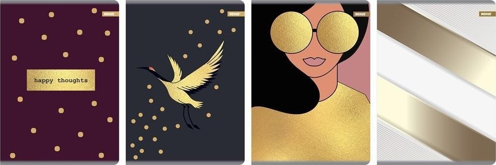 Beniamin Zeszyt A5/80K kratka Metalic Colour (5szt)