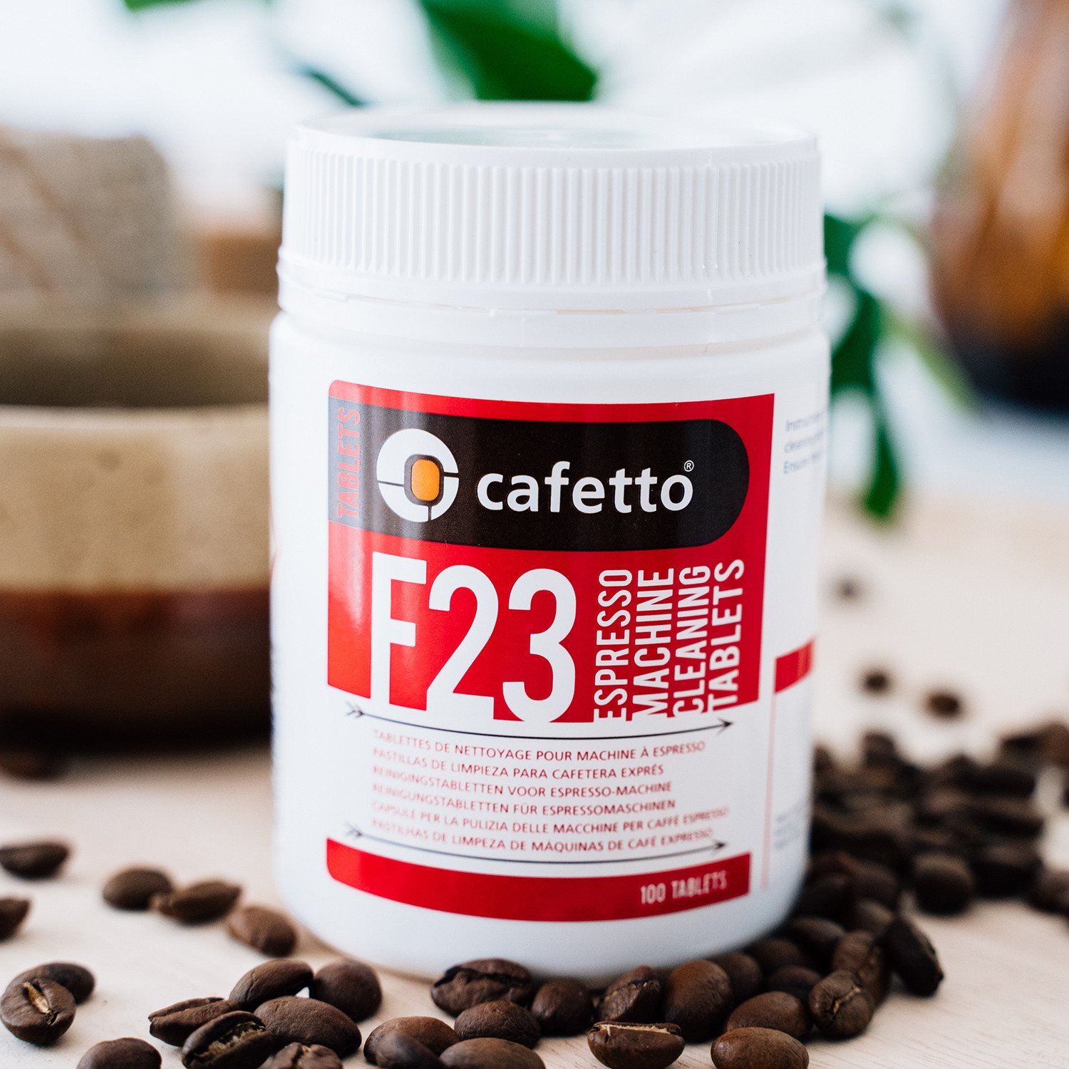 Cafetto - F23 Tablets - Tabletki do czyszczenia ekspresów 100 sztuk