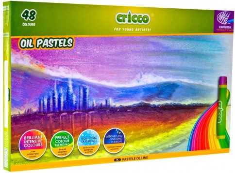 Cricco Pastele olejne 48 kolorĂłw
