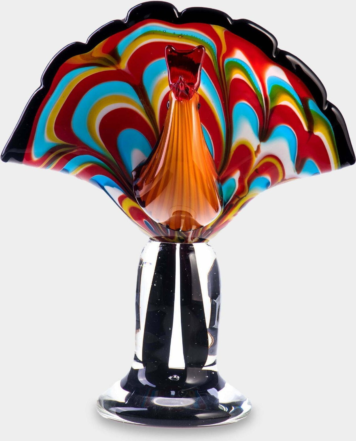 rzezbyzbrazu Figura Szklana w Stylu Murano Paw