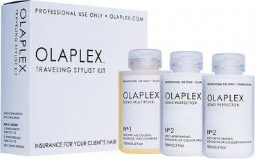 Olaplex SET Traveling Stylist Kit kuracja regenerująca do włosów No.1 100ml + No.2 200ml