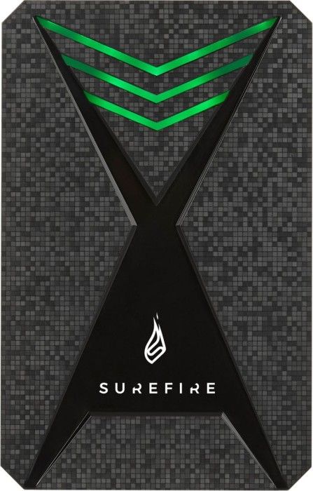 Dysk zewnętrzny HDD Surefire Gaming Bunker 2TB Czarny (53682)