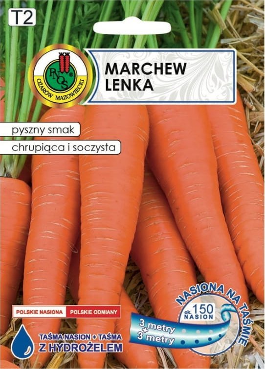 Marchew LENKA taśma 6m Plenność trwałość i wyjątkowy smak