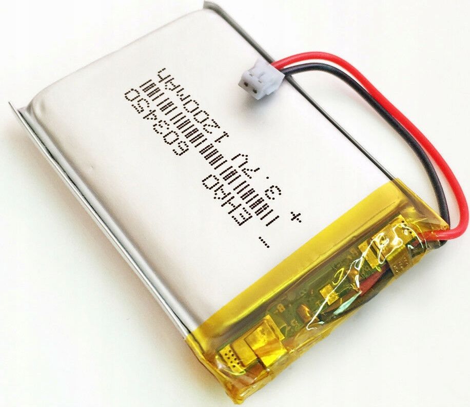 Liter Energy Battery Akumulator Li-Poly 1200mAh 3.7V JST 603450
