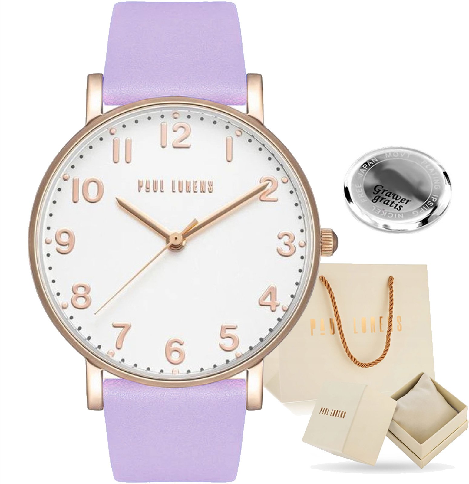 Zegarek damski Paul Lorens FARAH-3F3 z GRAWEREM