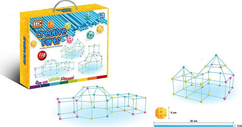 Icom Klocki - rurki 118 szt.
