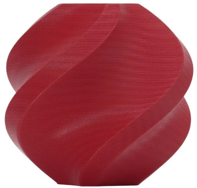Filament Bambu Lab PLA Matte 1,75mm 1kg - w zestawie z wielorazową szpulą - Dark Red}