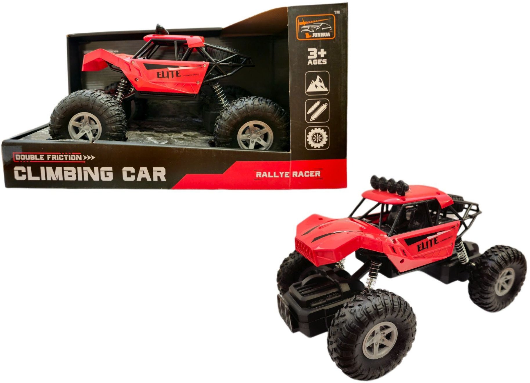 Samochód terenowy CZERWONY