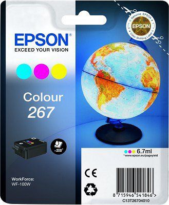 Tusz Epson Tusz 267 C13T26704010 (kolor)