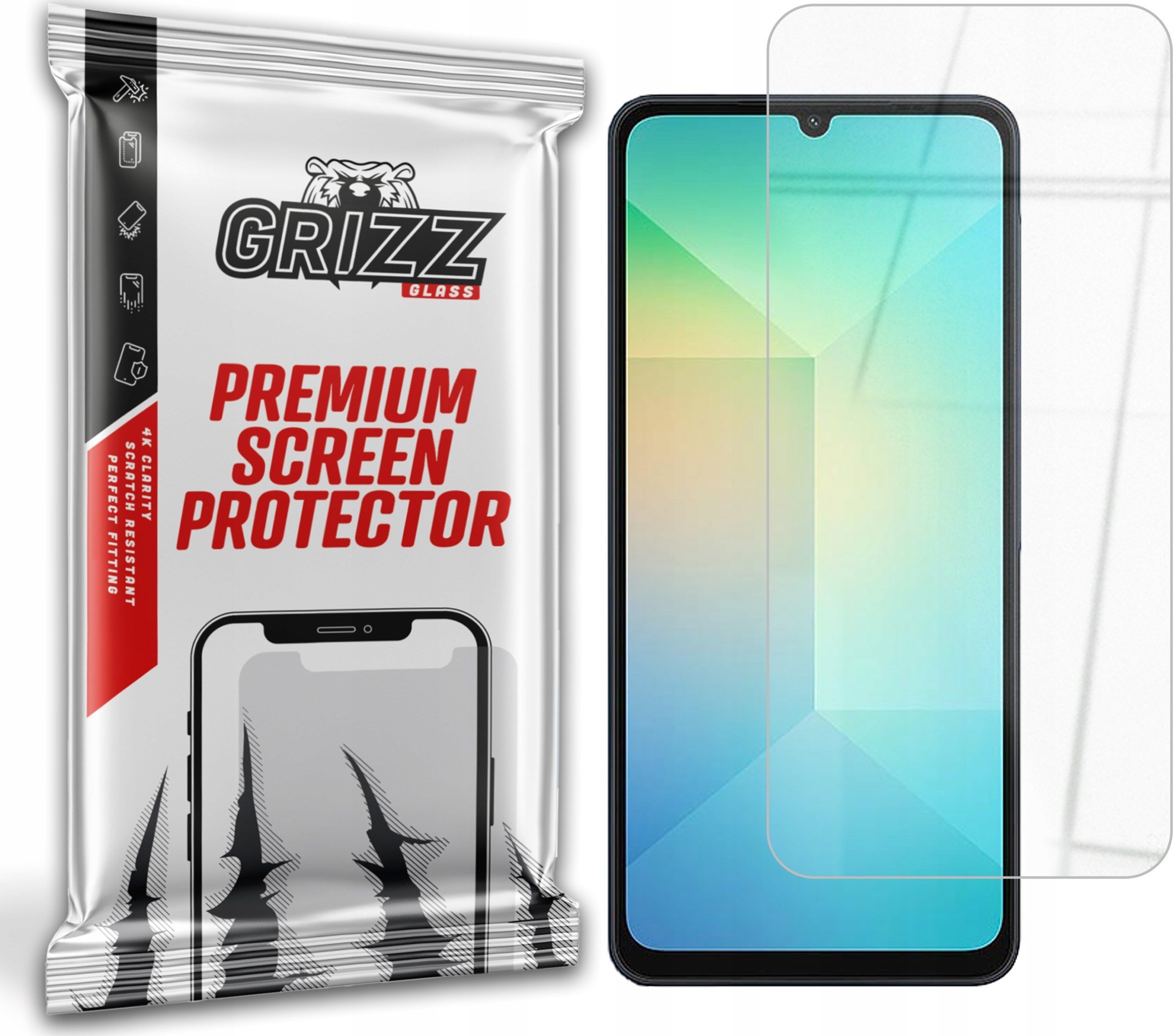 GrizzGlass Szkło hybrydowe GrizzGlass HybridGlass do Samsung Galaxy A06